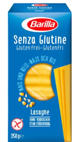 Barilla Lasagne gluteeniton pasta 250g