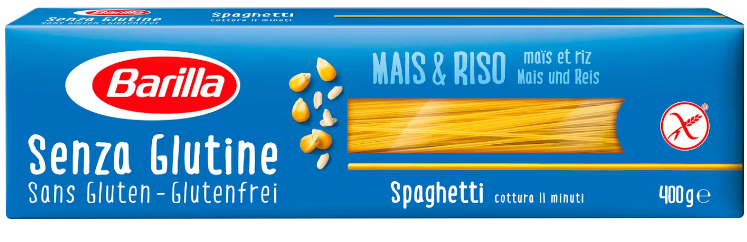 Barilla Spaghetti gluteeniton pasta 400g