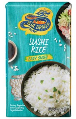 Blue Dragon Sushi Rice Sushiriisi 500g