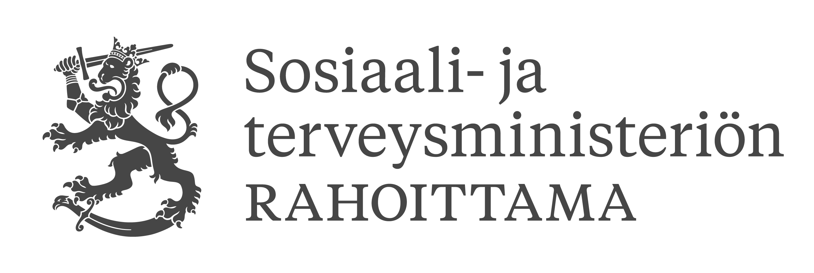 Sosiaali- ja terveysministeriön rahoittama